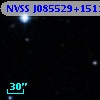 NVSS J085529+151135
