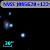 NVSS J085620+122443