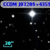 CCDM J03208+4359B