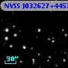 NVSS J032627+445329