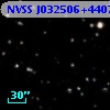 NVSS J032506+440718