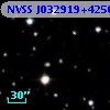 NVSS J032919+425622