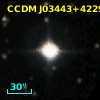 CCDM J03443+4229AB