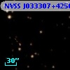 NVSS J033307+425644
