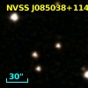 NVSS J085038+114709