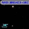 NVSS J085423+102725