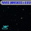 NVSS J085655+115803