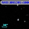 NVSS J085205+100626