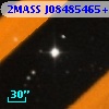 2MASS J08485465+0555323