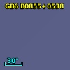 GB6 B0855+0538