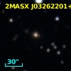 2MASX J03262201+4305288