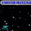 CXOAYSB J033128.6+435021.2