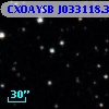 CXOAYSB J033118.3+435235.0