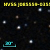 NVSS J085559-035534