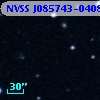 NVSS J085743-040800
