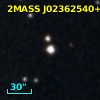 2MASS J02362540+3842396