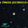 2MASS J02380510+3854000