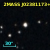 2MASS J02381173+3916437