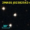 2MASS J02382542+3840028
