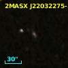 2MASX J22032275-3847364