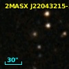 2MASX J22043215-3928099