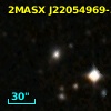 2MASX J22054969-3909082