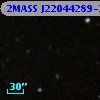 2MASS J22044289-3941269