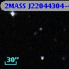 2MASS J22044304-4036011