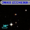 2MASS J22241360-4006467