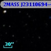 2MASS J23110694-4132318