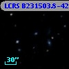 LCRS B231503.8-423507