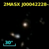 2MASX J00042228-4218209