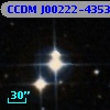 CCDM J00222-4353B