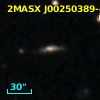 2MASX J00250389-4400263