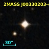 2MASS J00330203-4321176