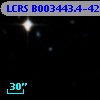 LCRS B003443.4-421538