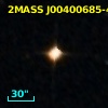 2MASS J00400685-4325183
