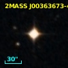 2MASS J00363673-4345156