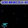 LCRS B010225.1-420850