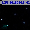 LCRS B010244.7-420558