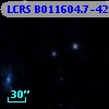 LCRS B011604.7-420451