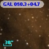GAL 080.3+04.7