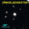 2MASS J02403750+3842567