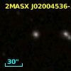 2MASX J02004536-3910058