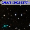 2MASS J20233377+4634165
