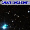 2MASS J20233305+4632556