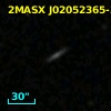 2MASX J02052365-3915146