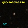 QSO B0205-3756