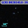 LCRS B020345.8-382248
