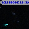 LCRS B020425.8-390800